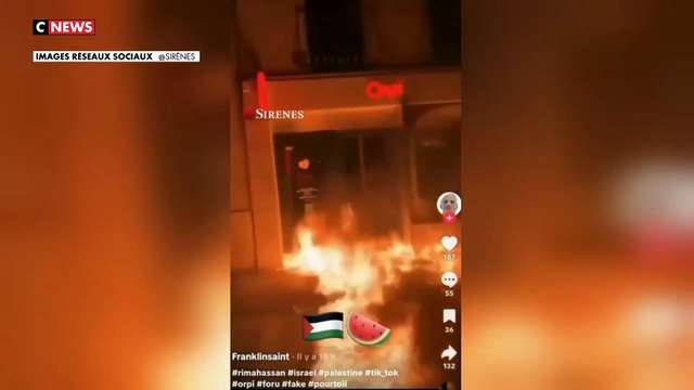 La députée Insoumise Rima Hassan accusée de mettre en danger les agences immobilières ORPI et d'avoir menti après l'incendie de l'une d'entre elles à Marseille