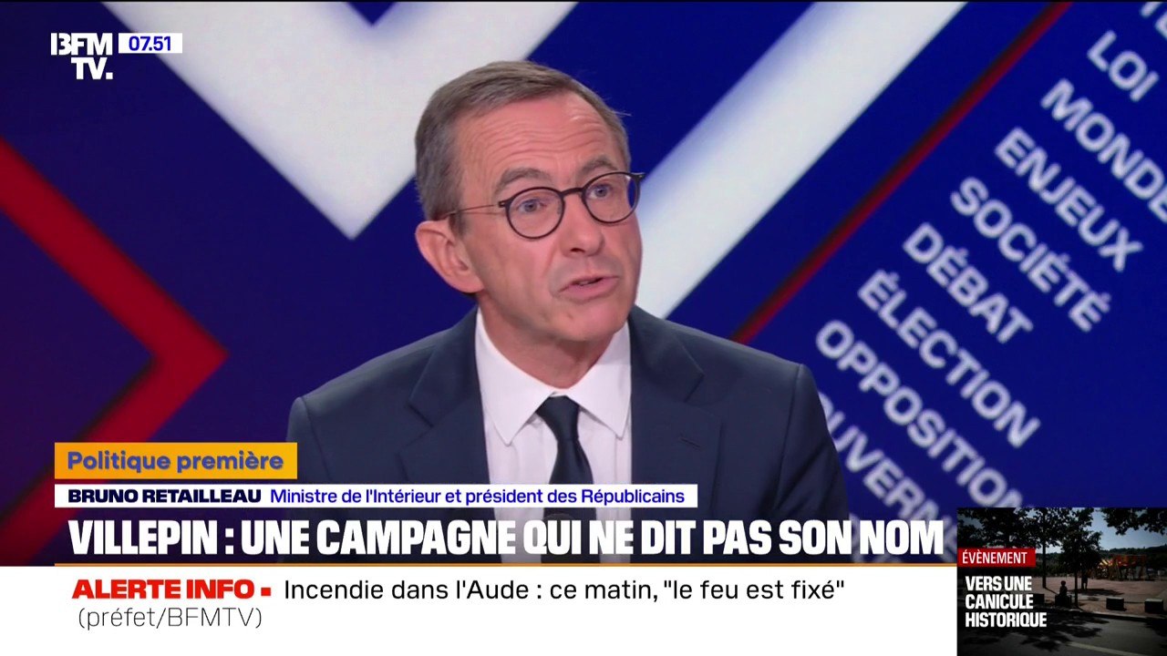 ÉDITO - "Ça tire à balles réelles": la guerre entre Bruno Retailleau et Dominique de Villepin pour 2027 est-elle déclarée?