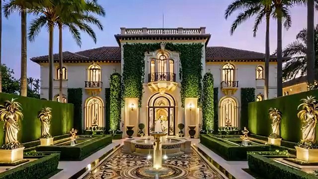Opulent Majestic Roman Classical Mansions With Extravagant Architecture & Expensive Interior Design