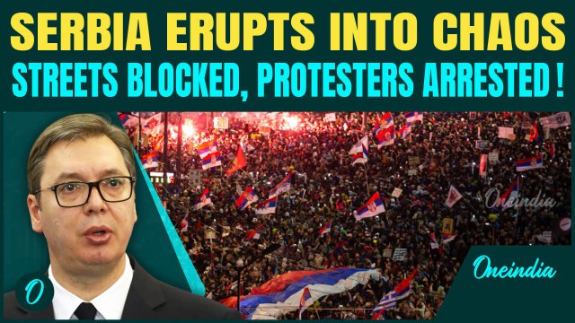 Belgrade BOILS! Mass PROTESTS in Serbia | Demands of Prez Vucic’s Resignation Amid Growing Unrest