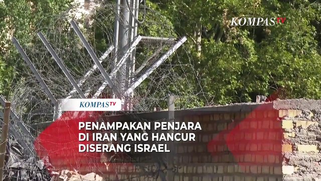 Penampakan Penjara Evin di Iran yang Hancur Diserang Israel