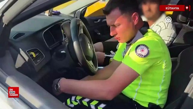 Kütahya’da usulsüz çakar lamba kullanımına 276 bin lira ceza