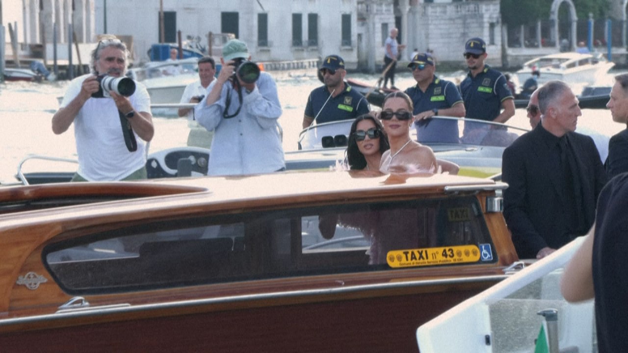 A Venise, des VIP au mariage de Jeff Bezos et Lauren Sanchez dont Kim Kardashian, Tom Brady et Oprah Winfrey