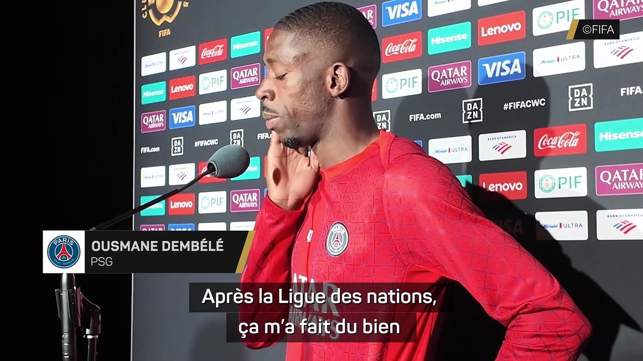 Dembélé : "Je reviens pour les bonnes choses"