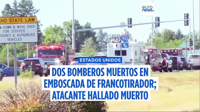 Un hombre provoca un incendio forestal y luego mata a 2 bomberos en una emboscada en Idaho