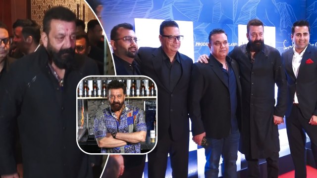 Sanjay Dutt Hosts Celebration For His Brand 'The Glenwalk' Completing 2 Years!