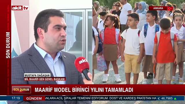 Maarif model birinci yılını tamamladı