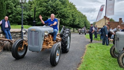A walk round the tractors at the Ferguson Tractor Day at the Ulster Folk Museum