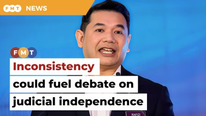 Inconsistency in extensions could fuel debate on judicial independence, says Rafizi