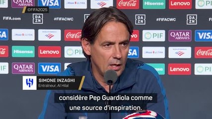Al Hilal - Inzaghi : “Guardiola est le meilleur entraîneur des 20, 25 dernières années”