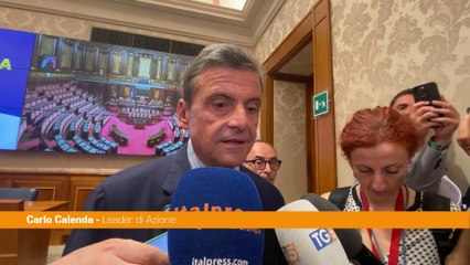 Calenda "Propongo un patto per riscrivere seconda parte Costituzione"