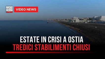 Ostia, lidi chiusi e caos sul litorale