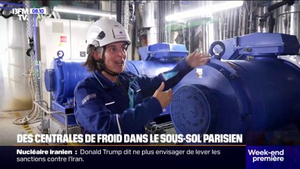 Sous les pieds des Parisiens, des centrales de froid discrètes permettent de rafraîchir près de 870 bâtiments de la capitale