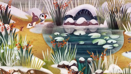 Oona & Baba's Snowy Adventure ❄️ Puffin Rock  Netflix Jr