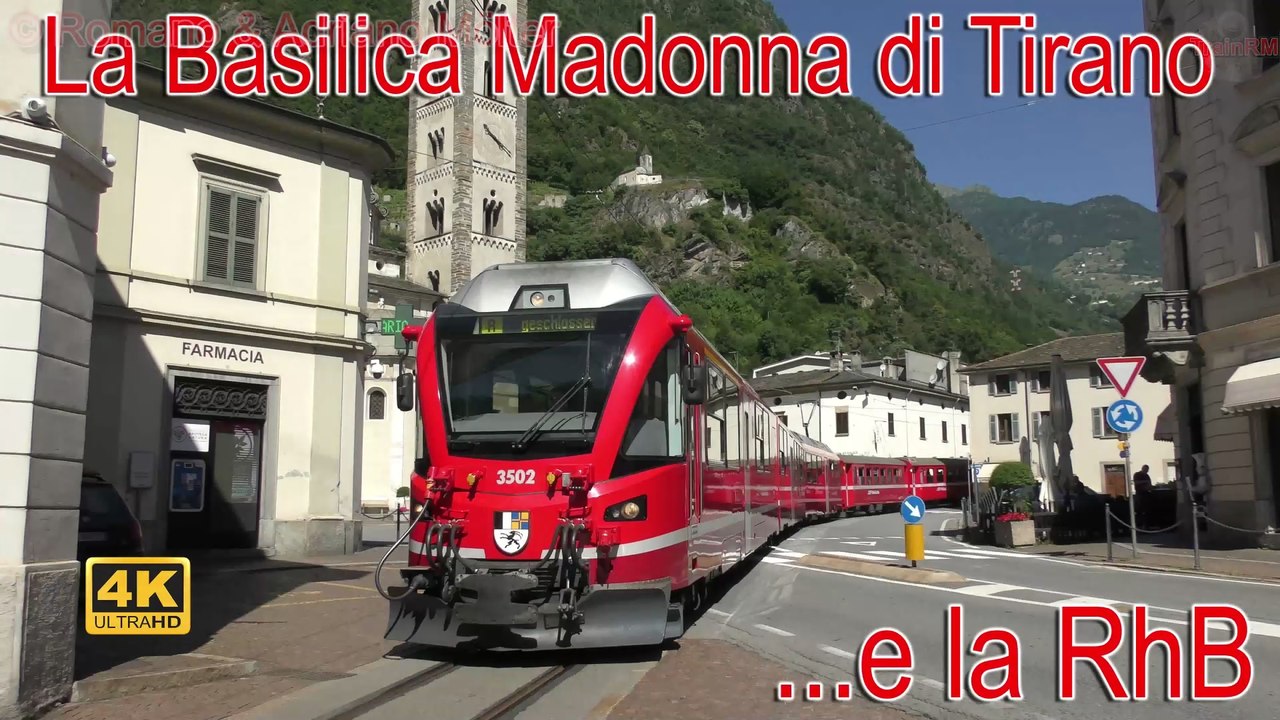 La Madonna di Tirano e la RhB