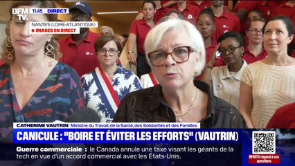 Canicule: "Les hôpitaux sont prêts", affirme Catherine Vautrin