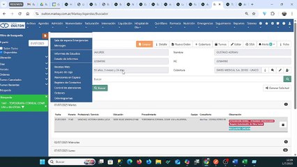 Visualizar Autorizaciones en TURNOS Y ADMISION (igual que OULTON) - en DXI