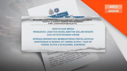 Lima ditahan seludup rokok, minuman keras
