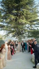 فيديونشر لأول مرة من زفاف دانييلا رحمة