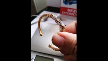 14 Carat Gold Bracelet with Diamonds