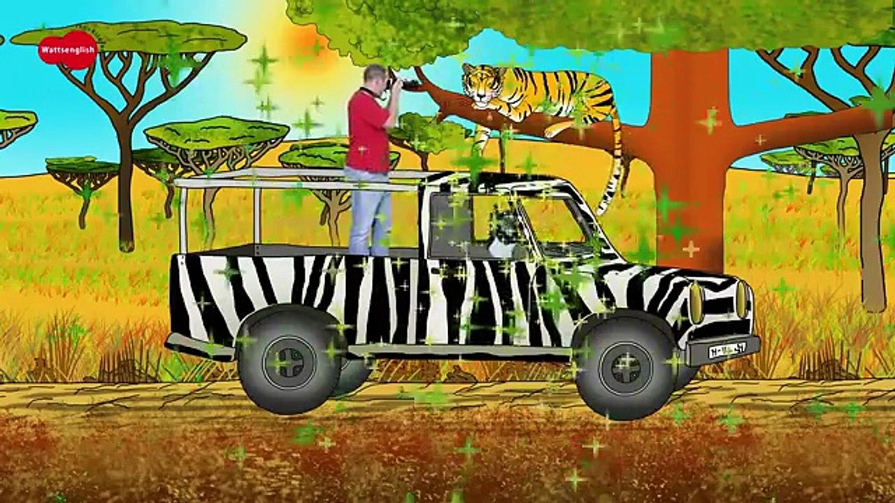 Safari Animals   More _ Animal Songs for Children by Steve and Maggie _ Collection Stories for Kids(360P)