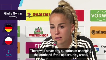 Germany captain honoured to wear rainbow armband at Euro 2025