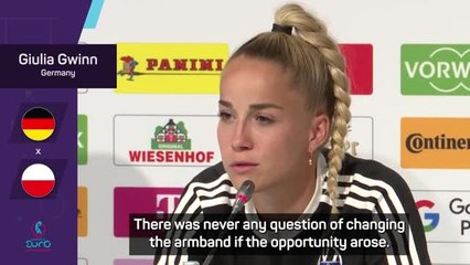 Germany captain honoured to wear rainbow armband at Euro 2025