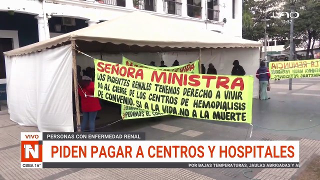 Enfermos renales viven con el temor por no dializar