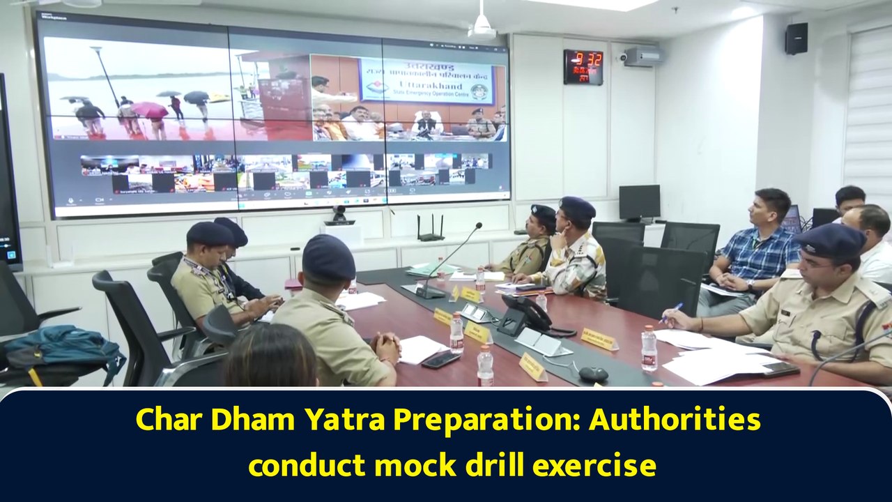 Char Dham Yatra Preparation: Authorities conduct mock drill exercise