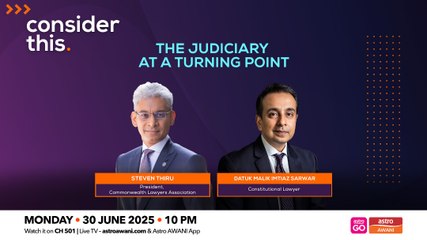 Consider This: The Judiciary at a Turning Point (Part 1)