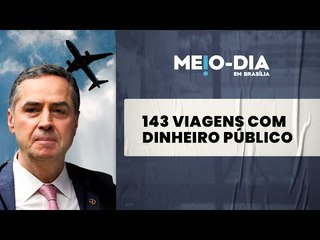 Luís Roberto Barroso viajou 143 vezes em aviões da FAB em 2024