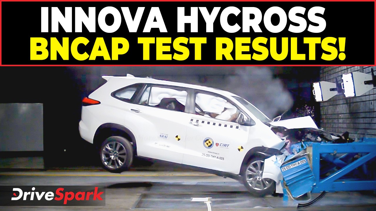 Toyota Innova Hycross Safety Ratings 2025 | Bharat NCAP 5-Star Crash Test & Features