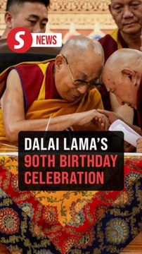 Dalai Lama blesses followers ahead of 90th birthday