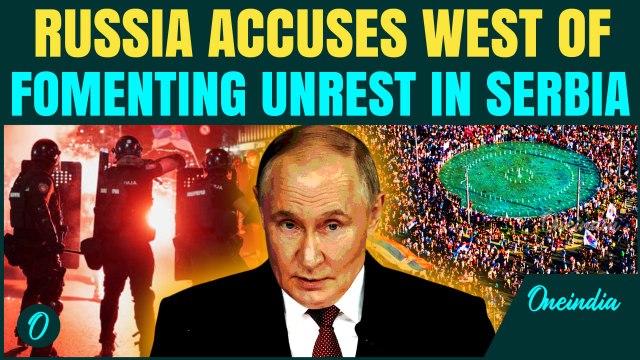 “No Color Revolution in Serbia - Russia Warns as 140,000 Protesters Clash with Police in Belgrade