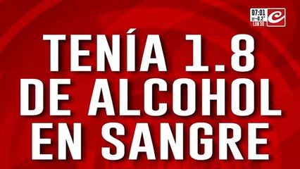Conducía completamente borracho y protagonizó impresionante accidente