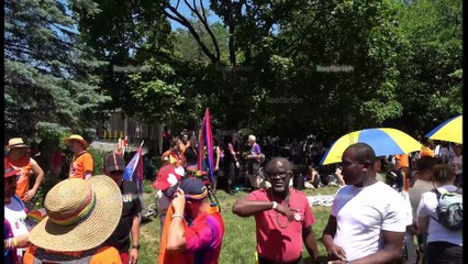 Pride Parade 2025 - Timelapse edition (including sweeper truck parade/open road)