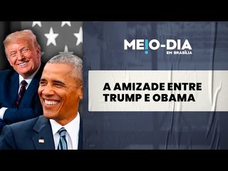 A expectativa para a posse de Trump nos EUA e sua amizade com Obama