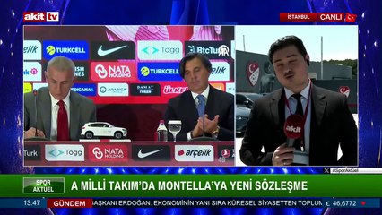 Özhan Yıldız/Nesim Acar  '' A Milli Takım'da Montella'ya yeni sözleşme''