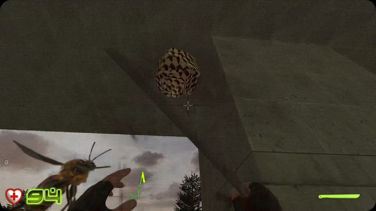 PSP Game: Giant wasp nest spawner