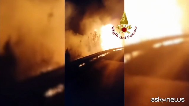 Incendi in Campania, 160 interventi dei vigili del fuoco in 24 ore