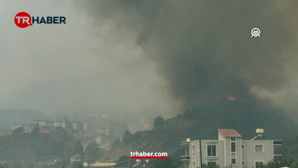 Hatay alevlere teslim! Yerleşim yerleri tehlike altında: 2 mahallede tahliye kararı