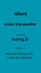 idioms/general knowledge