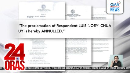 Comelec en banc, pinagtibay ang desisyong ipawalang-bisa ang COC ni Uy at ideklarang panalo bilang Manila 6th District Rep. si Abante | 24 Oras