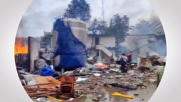 تلنگانہ کیمیکل فیکٹری میں دھماکہ، 13 مزدور ہلاک، 12 کی حالت تشویشناک، خوفناک ویڈیو