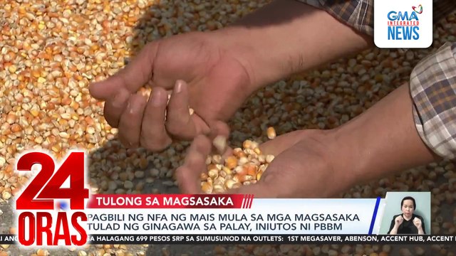 Pagbili ng NFA ng mais mula sa mga magsasaka tulad ng ginagawa sa palay, iniutos ni PBBM | 24 Oras
