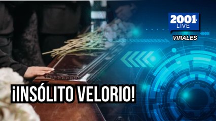 ¡Insólito! Realizan velorio en pleno bulevar de Sabana Grande