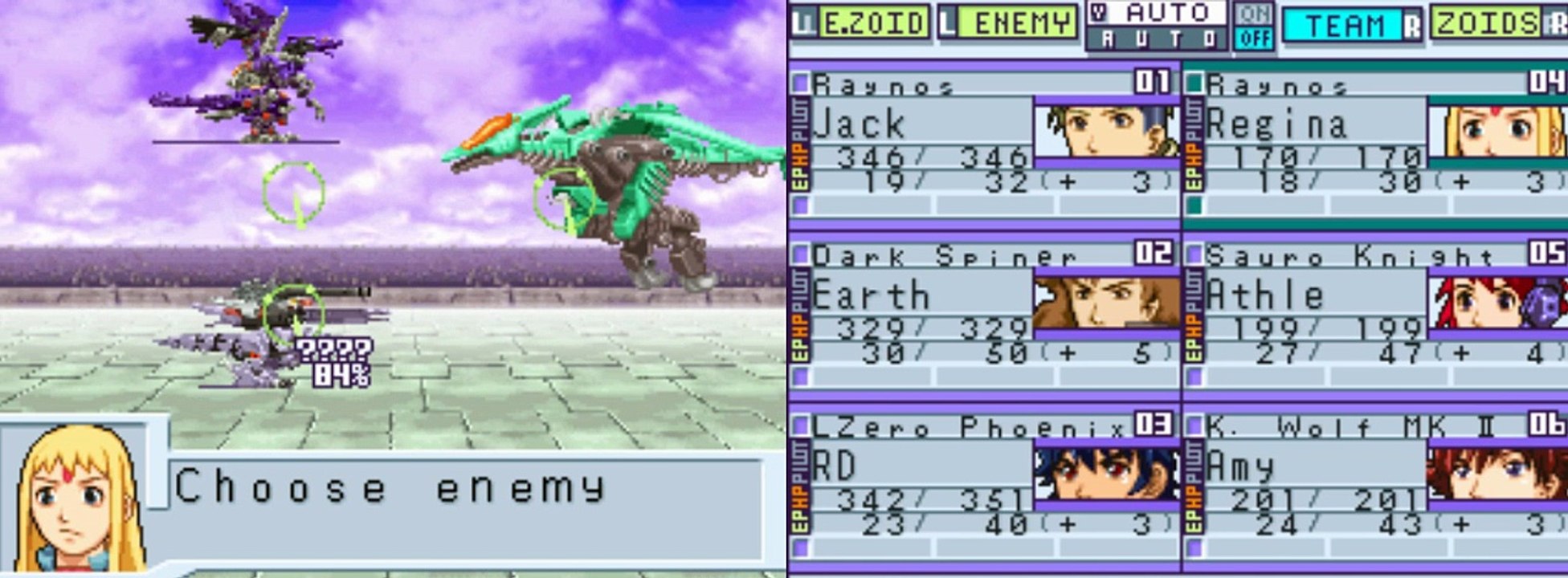Zoids Saga DS: Legend of Arcadia Gameplay Chapter 14 - Fuzor Arc: Mach Storm VS Savage Hammer & Search for Energy Liger