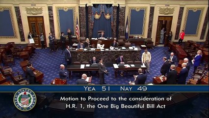 Trump's tax and spending cuts bill clears key Senate vote as Republicans race to pass it by July 4
