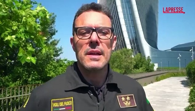 Collassa l'insegna Generali della Torre Hadid a Milano, Grampella: Cause del cedimento non ancora chiare