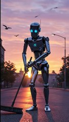 AI Robot Starts Poor, Works Hard & Becomes